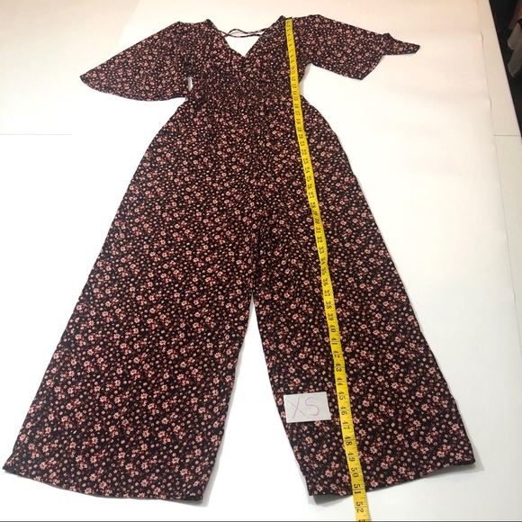 Good Luck Gem Smocked Waist Wide Leg Jumpsuit - Picture 10 of 11